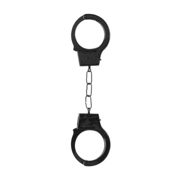 Ouch Beginners Handcuffs Furry Black