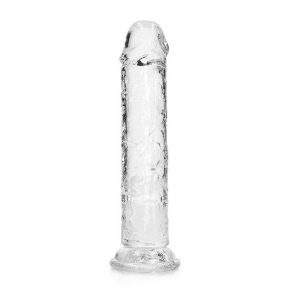 RealRock Crystal Clear Realistic 7″ átlátszó dildó tapadókoronggal 20 x
3,8 cm