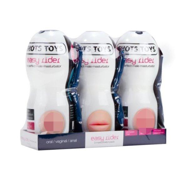 Shots Toys Easy Rider 3 Pack
