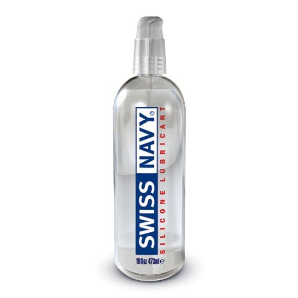 Swiss Navy Premium Siliconebased Lubricant - 16 fl oz / 473 ml