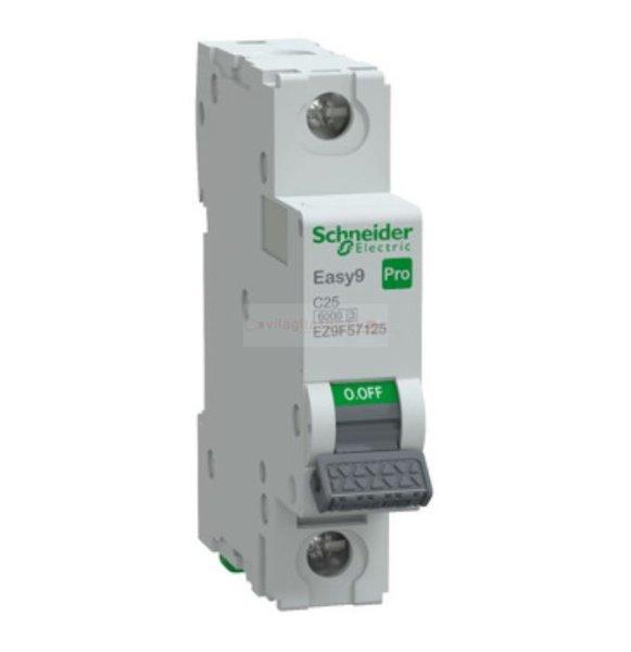 Schneider Easy9 Pro kismegszakító 1P C 25A 6kA