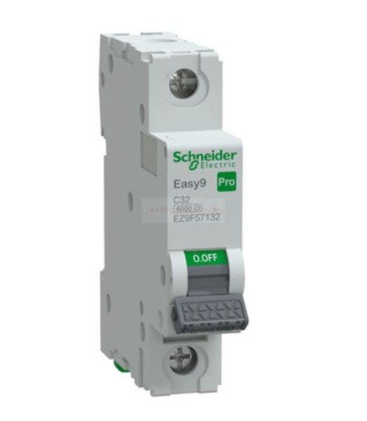 Schneider Easy9 Pro kismegszakító 1P C 32A 6kA