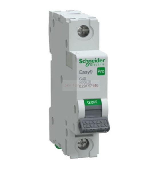 Schneider Easy9 Pro kismegszakító 1P C 40A 6kA