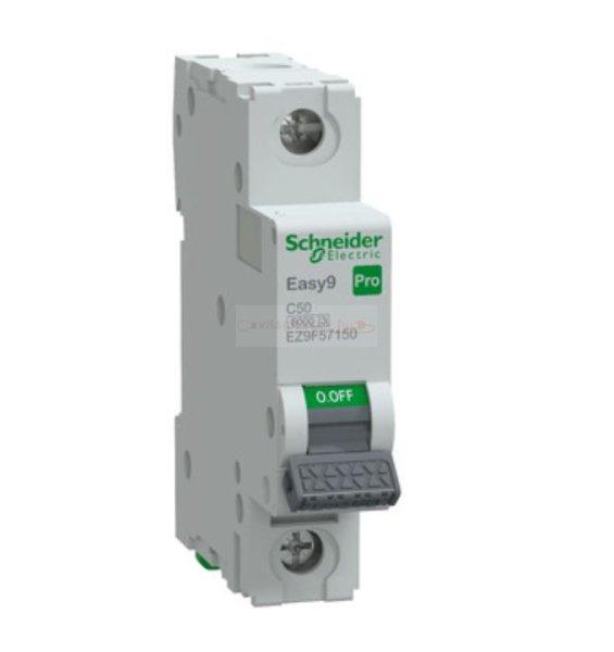 Schneider Easy9 Pro kismegszakító 1P C 50A 6kA