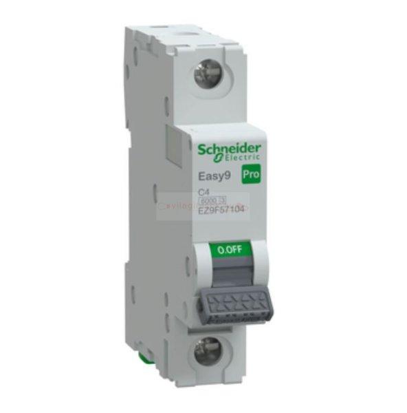 Schneider Easy9 Pro kismegszakító 1P C 4A 6kA
