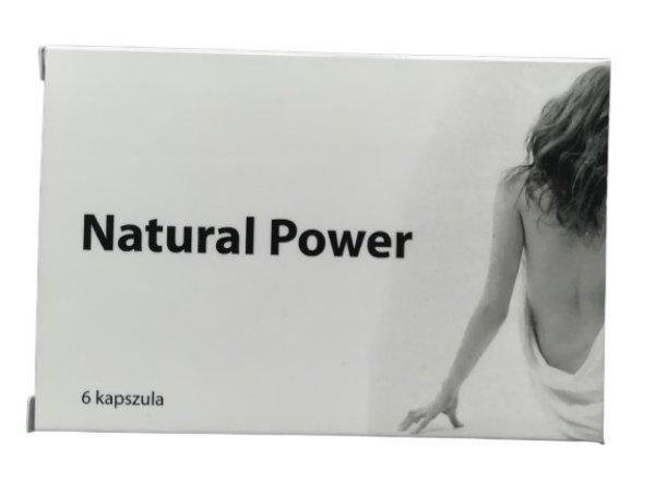 NATURAL POWER FOR MEN POTENCIANÖVELŐ KAPSZULA FÉRFIAKNAK - 6 DB