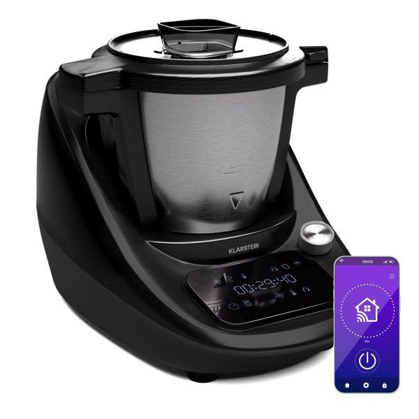 Klarstein Aria Smart, konyhai robotgép, 1700 W, 3,3 l, alkalmazásvezérlés,
gőzölős tartozék