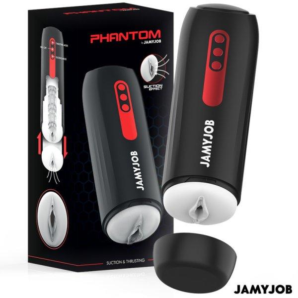JAMYJOB Phantom – automata hüvelyi maszturbátor, 5 üzemmóddal