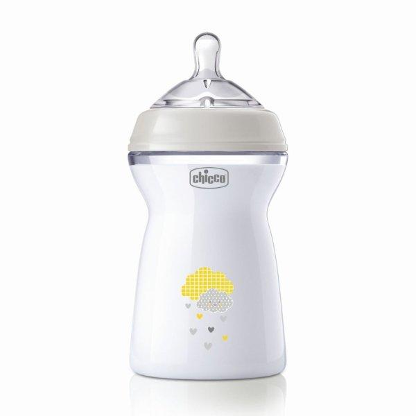 CHICCO Natural Feeling cumisüveg 330 ml semleges 6h+