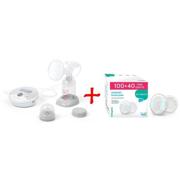 BabyOno mellszívó Nurse Pro elektromos, kétfázisú - 100 plusz 40db
melltartóbetéttel 1483 - 296/140