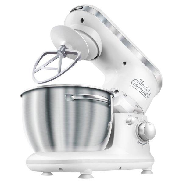 Sencor STM 3620 WH Master Gourmet fehér 600W konyhai robotgép, dagasztógép,
habverővel, 6 fokozattal, 4 literes inox keverőtállal (STM 3620WH-EUE3)