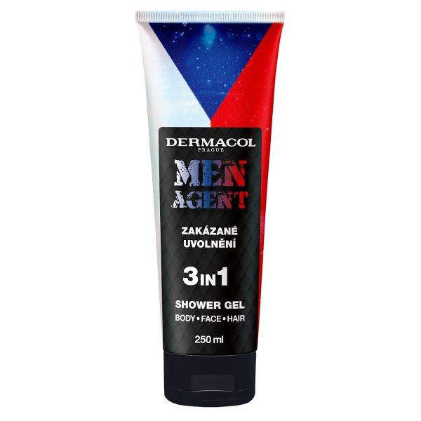 Dermacol Tusfürdő Tiltott felszabadulás Men Agent (3in1 Shower Gel) 250 ml
