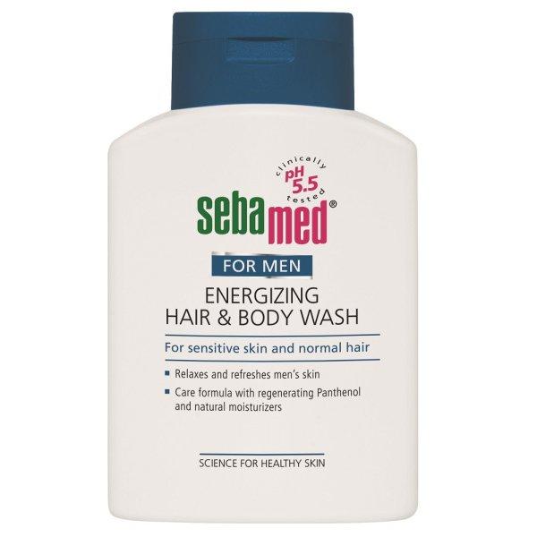 Sebamed Tusfürdő és sampon 2 az 1-ben For Men (Energizing Hair & Body Wash)
200 ml