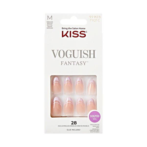 KISS Öntapadó körmök Voguish Fantasy Nails 28 db