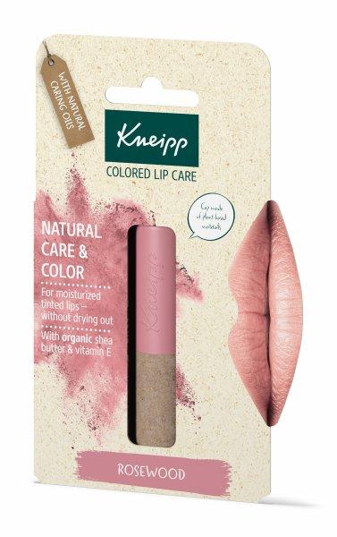 Kneipp Színezett balzsam Rosewood (Colored Lip Care) 4,7 g