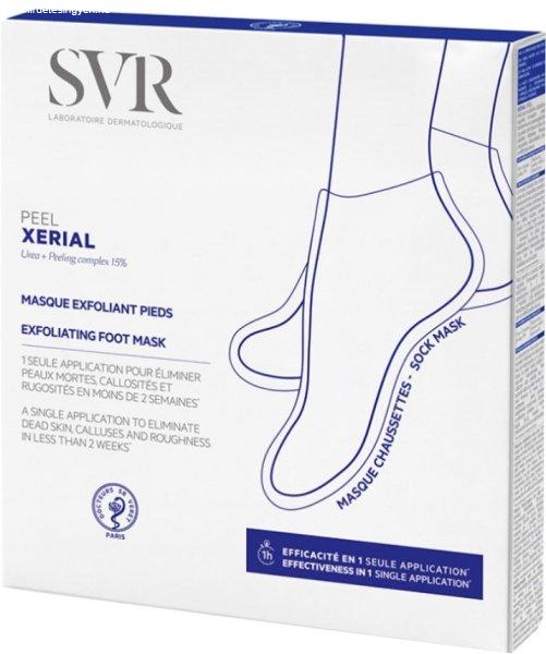 SVR Hámlasztó lábmaszk zokniban Xérial (Peel Exfoliating Foot Mask) 1 db