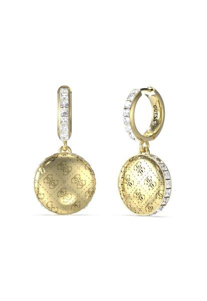 Guess Stílusos, aranyozott fülbevaló cirkónium kövekkel 4G Rising
JUBE04267JWYGT/U