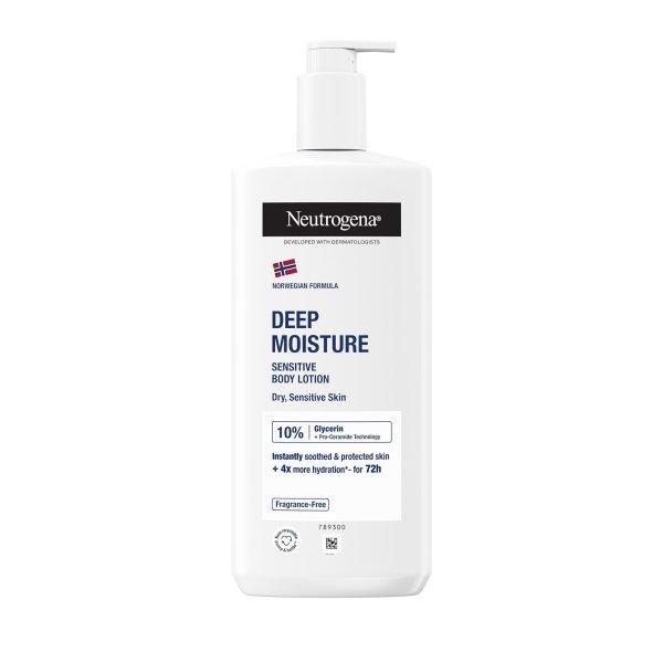 Neutrogena Mélyen hidratáló testápoló tej száraz bőrre 24 H 400 ml