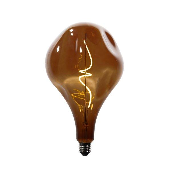 5 darabos E27 dimmelhető LED izzókészlet PS160 barna 4W 120 lm 1800K
