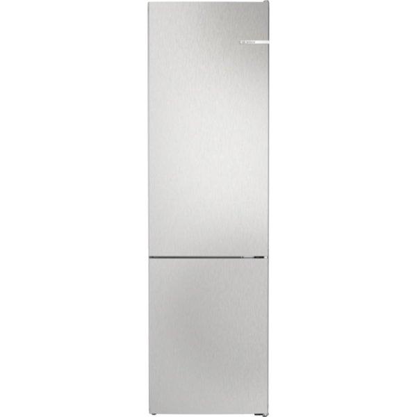 Bosch KGN392LCF szabadonálló alulfagyasztós hűtő szálcsiszolt acél
színű Total NoFrost Serie4