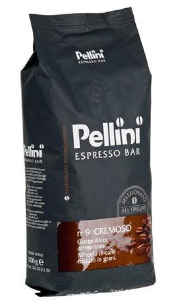 Kávé, pörkölt, szemes, 1000 g, PELLINI "Cremoso"