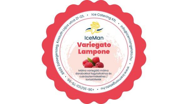 Darabos málna variegato paszta IceMan 200 g