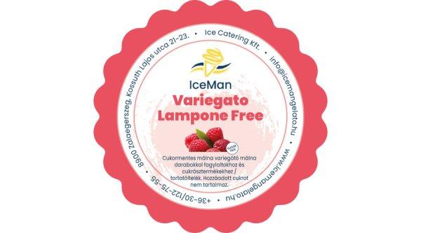 Cukormentes málna variegato paszta IceMan 200 g