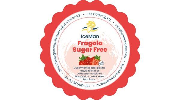 Cukormentes eper paszta IceMan 200 g