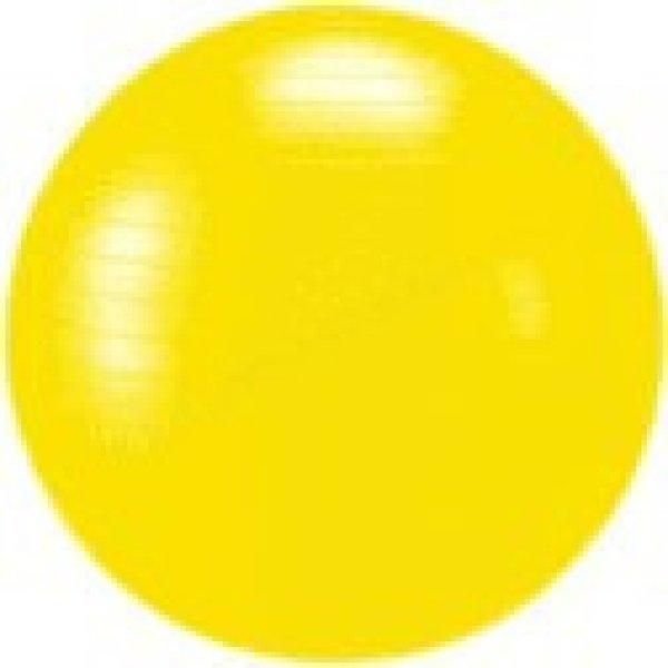 Gimnasztikai labda + PUMPA Durranásmentes 55 cm sárga PRO-Sport