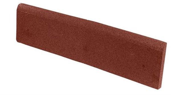 Gumilap szegély - 4 cm vastag 100x25 cm, vörös