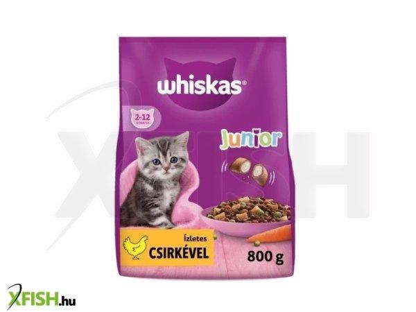 Whiskas száraz junior csirke 800gr