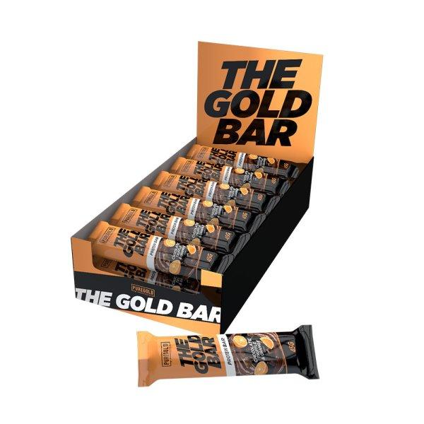 PuregGold Goldbar Chocolate Truffle Orange 18X45 g Box