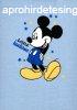 Disney pamut,gumis leped - Mickey LITTLE handsome (kk)