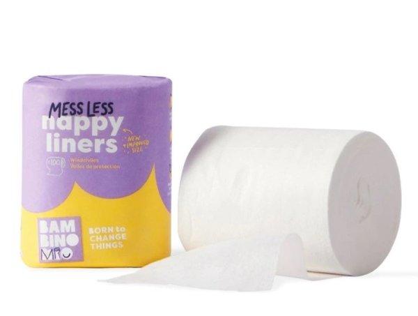 Bambino Mio nappy liners pelenka betét - 100 lap egy tekercsben