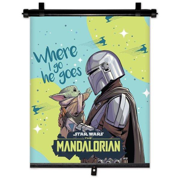 Autó ablakra árnyékoló roló 1 db - Mandalorian