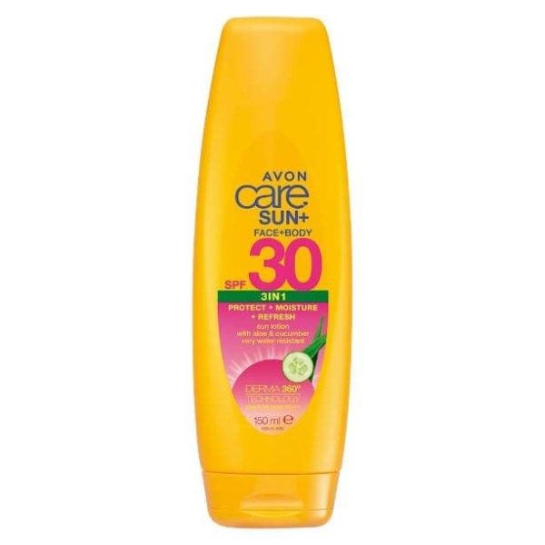 Avon Hidratáló naptej arcra és testre SPF 30 (Sun Lotion) 150 ml