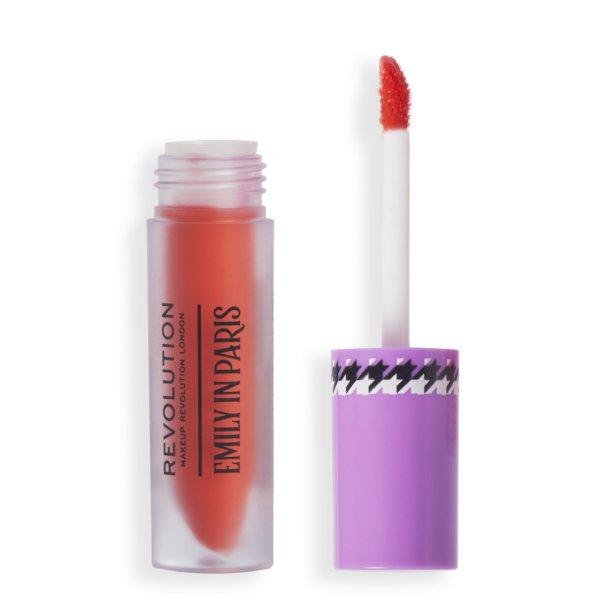 Revolution Univerzális ajak és szájfény X Emily in Paris (Multi-use Lip &
Cheek Blush) 3 ml Paris Fantasy Rouge