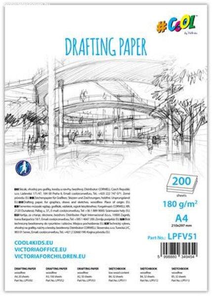 Műszaki rajzlap, A4, COOL BY VICTORIA