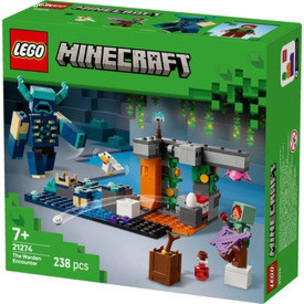 LEGO Minecraft 21274 Találkozás az őrzővel