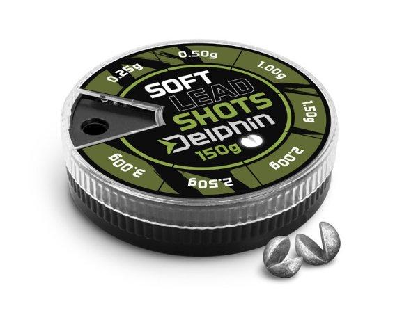 Delphin SOFT kiegyensúlyozó súlyok Zöld doboz 150g 0,25-3,0g (101005476)