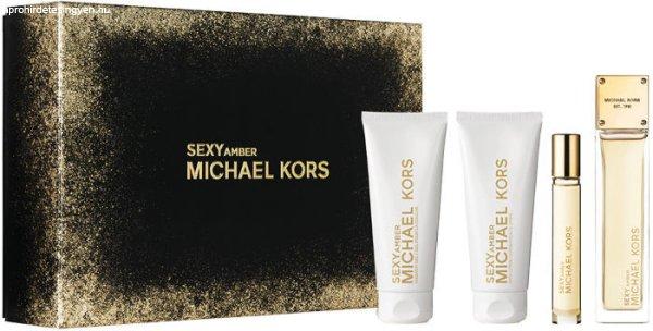 Michael Kors Sexy Amber - EDP 100 ml + tusfürdő 100 ml + testápoló 100 ml +
EDP 10 ml