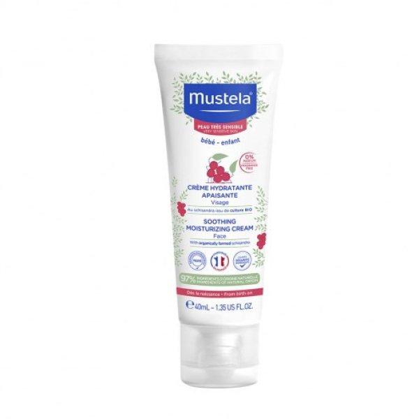 Mustela Nyugtató hidratáló arckrém gyerekeknek (Soothing Moisturizing Cream)
40 ml