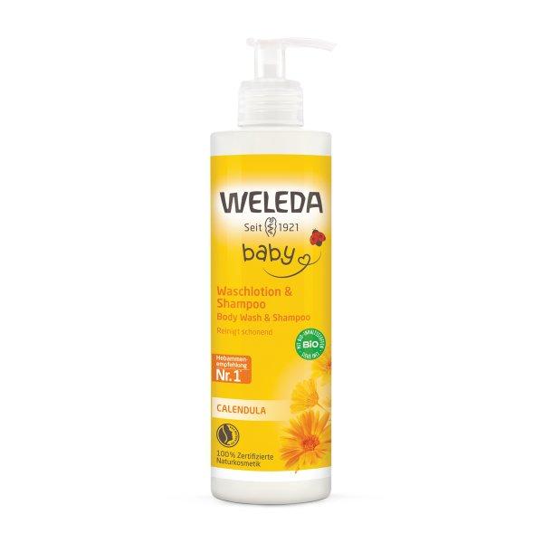 Weleda Körömvirág mosakodó krém és sampon (Body Wash & Shampoo) 400 ml