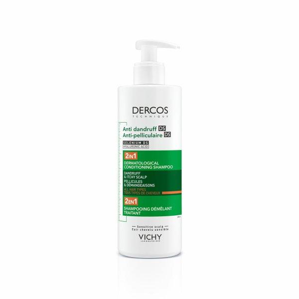 Vichy Sampon és kondicionáló 2 az 1-ben Anti Dandruff DS (Dermatological
Conditioning Shampoo) 400 ml