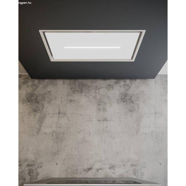 Sirius SLT-971 EM 90 cm H 160 TW fehér üveg mennyezeti páraelszívó 