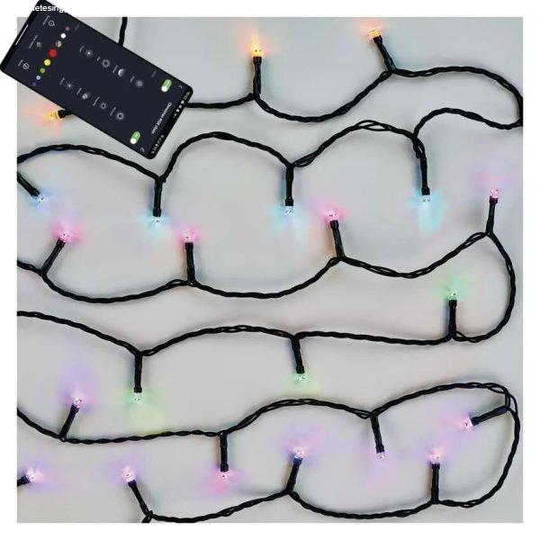 EMOS D4ZR01 GOSMART KARACSONYI FENYFUZER 80LED 8M IP44 MF RGB