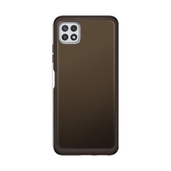 SAMSUNG EF-QA226TBE GALAXY A22 5G SOFT CLAR COVER, FEKETE