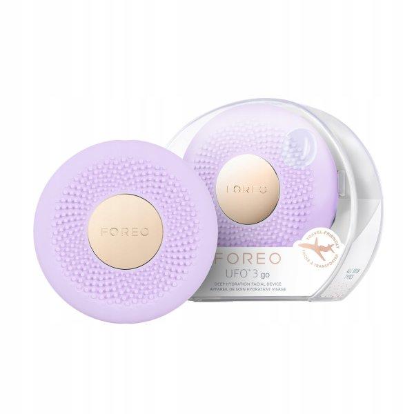 Foreo UFO™3 go Szónikus készülék az arcmaszkok hatásának
felgyorsítására Lavender