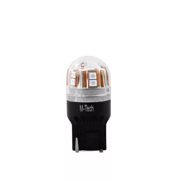 M-Tech, LB828R-01B Led Izzó W21W, Piros, Canbus 12V