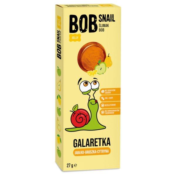 Bob Snail gyümölcszselé alma-körte-citrom 27 g